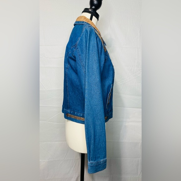 VINTAGE NANCY BOLEN WOMENS DENIM JACKET - Picture 8 of 16